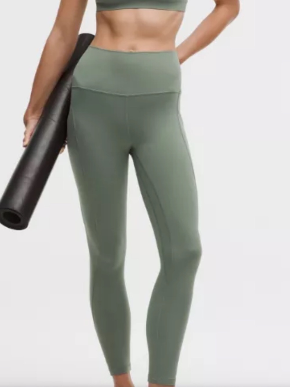 #707 NWT Lululemon Align HR Pant 25” Pockets Willow Leaf Nulu Size 6,8,10